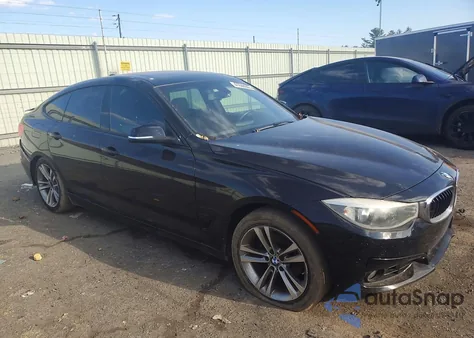 2014 BMW 328 Xigt из США, поврежденный, VIN WBA3X5C53ED558757